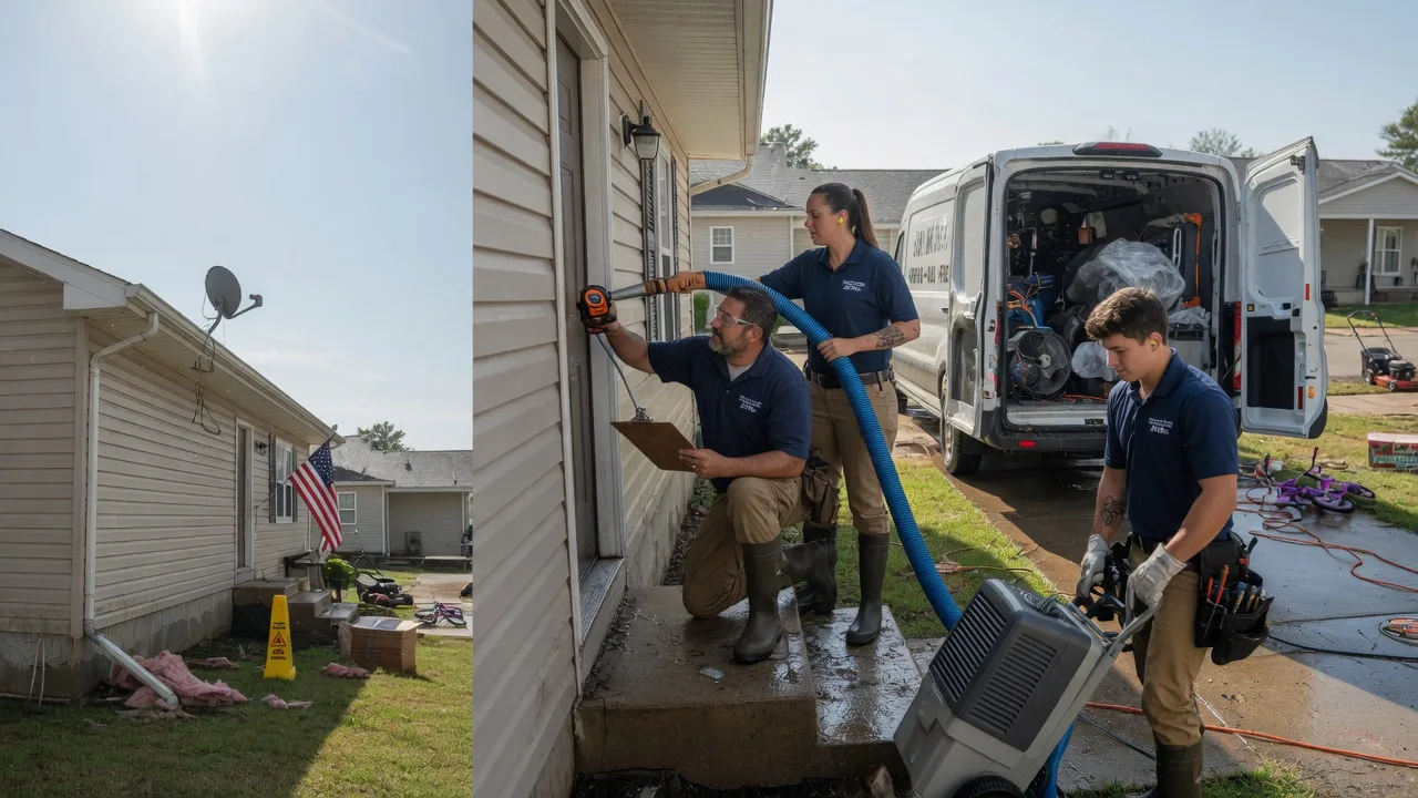 Ceiling Water Damage Restoration in Old Monroe, MO near me
